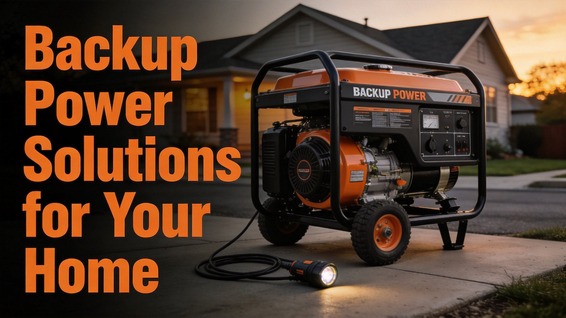 How to Size a Generator: The Complete Wattage Guide for Home Backup & Jobsite Power