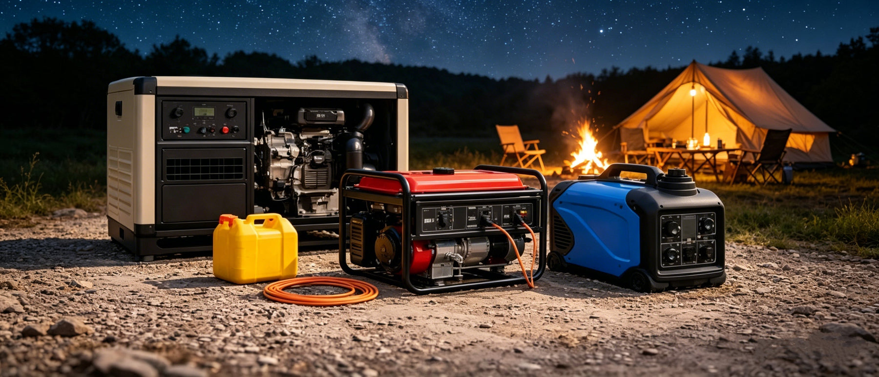 Diesel Generator Vs Gasoline Generator Vs Inverter Generator: Which Is Right for You?