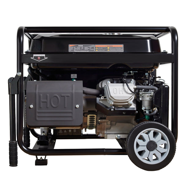 POWERHIVE Open Frame Gasoline Generator 7-7.5kW – Mod.9000E | Heavy-Duty Construction Power