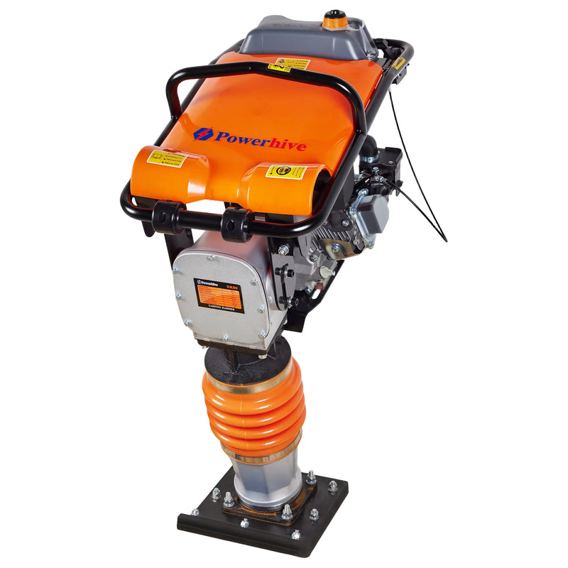 POWERHIVE Impact Hammer – Mod.SR80 | Enhanced Power & Large Base Plate 6.5HP