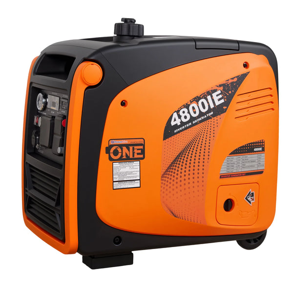 POWERHIVE Enclosed Gasoline Generator 3.8kW – Mod.4800IE | Silent & Portable Power