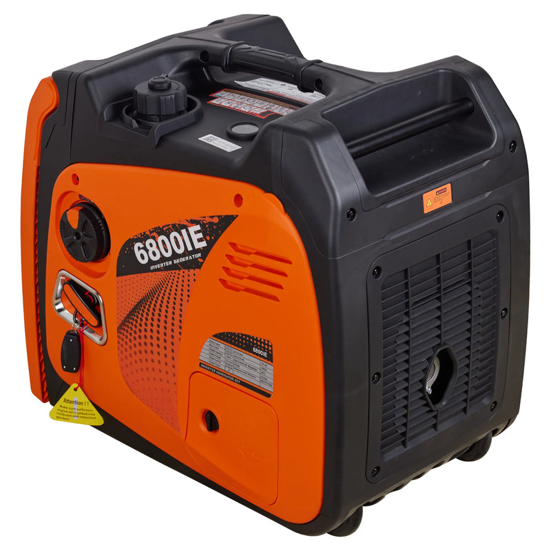 POWERHIVE Enclosed Dual-Fuel Generator 5kW – Mod.6800IE | Silent & Portable Power