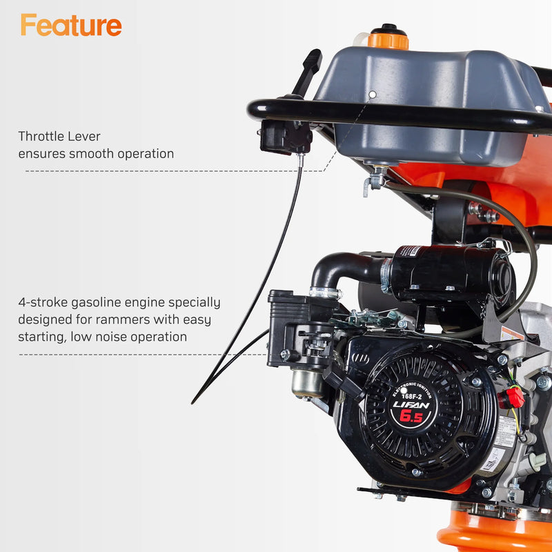 POWERHIVE Impact Hammer – Mod.SR75 | Standard 6.5 HP